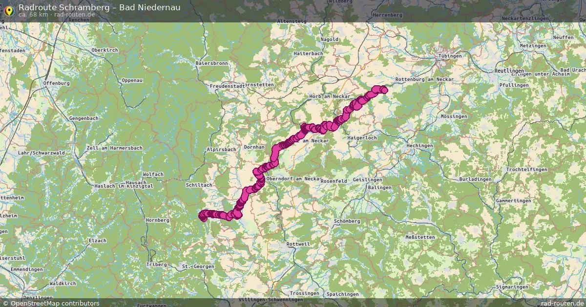 Radtour Schramberg – Bad Niedernau