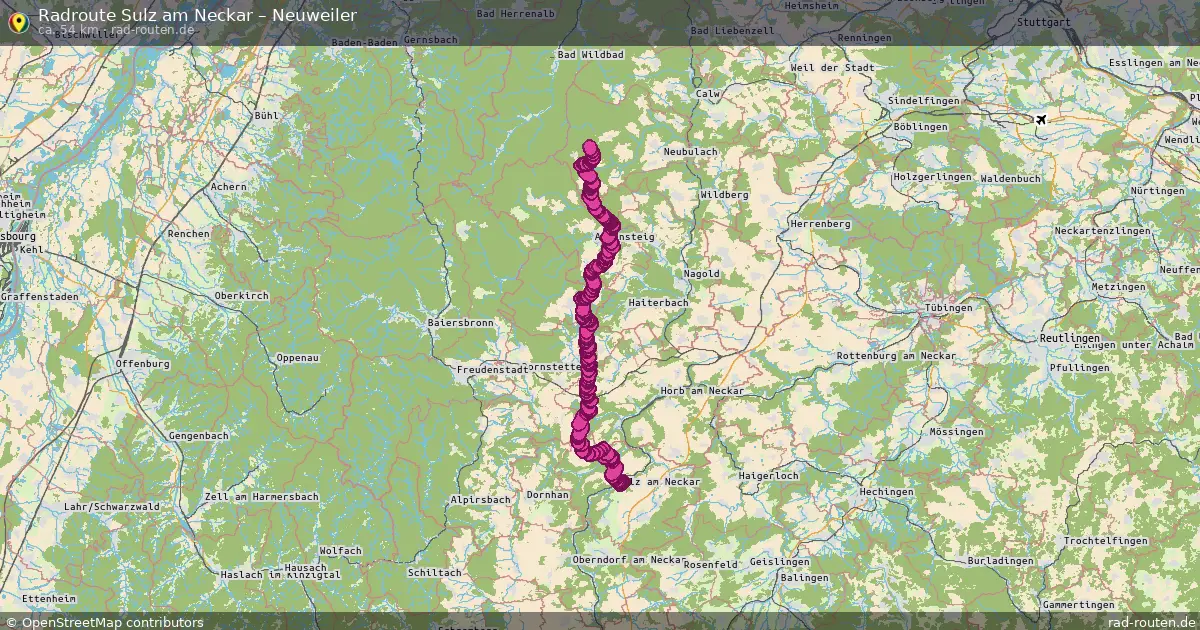 Radtour Sulz Am Neckar – Neuweiler