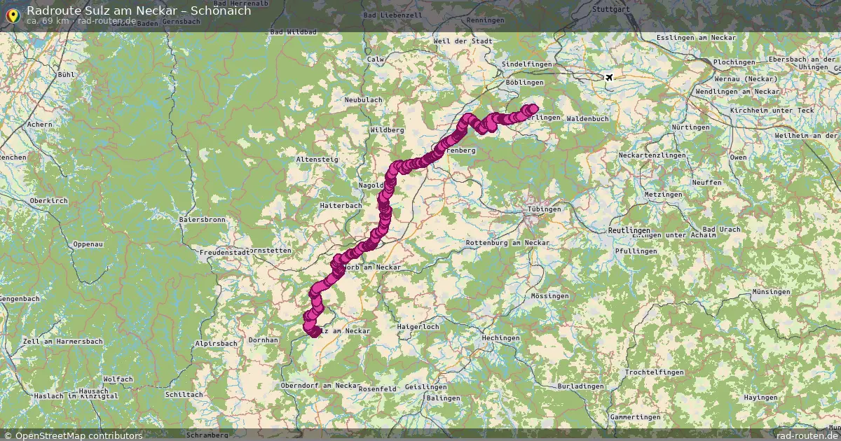 Radtour Sulz Am Neckar – Schönaich