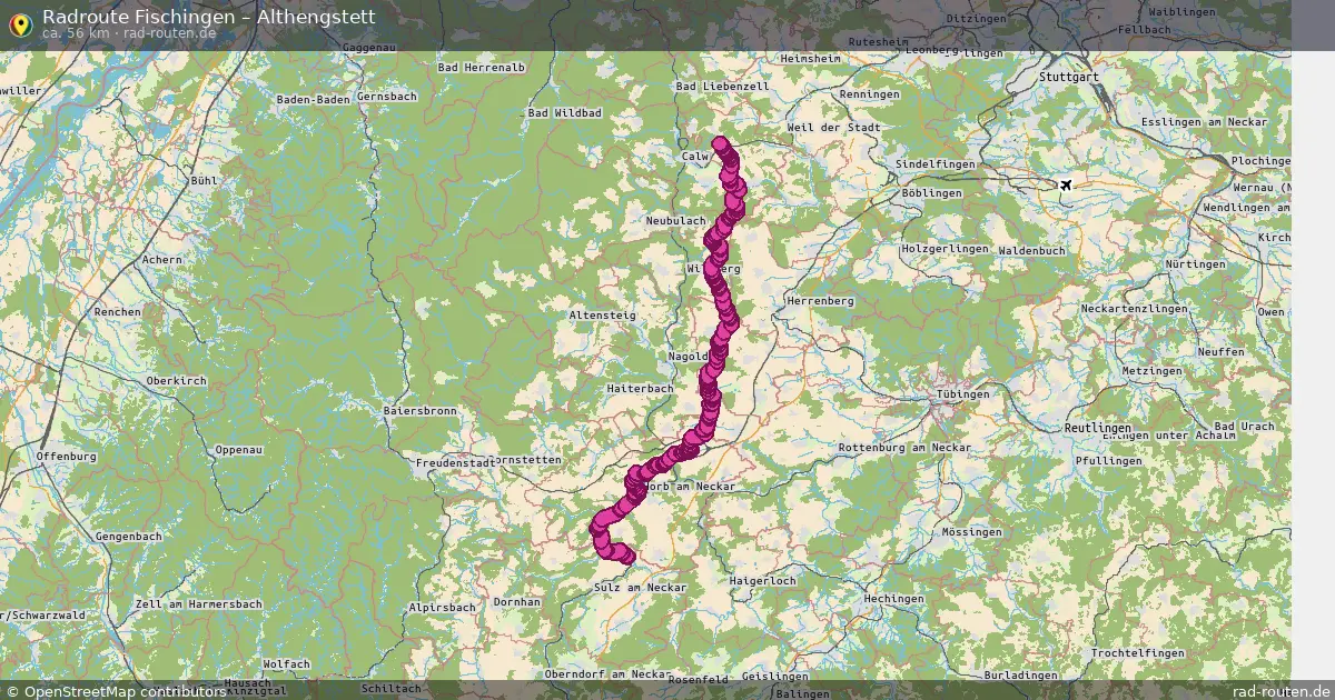 Radtour Fischingen – Althengstett