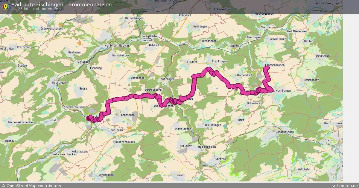 Radtour Fischingen – Frommenhausen