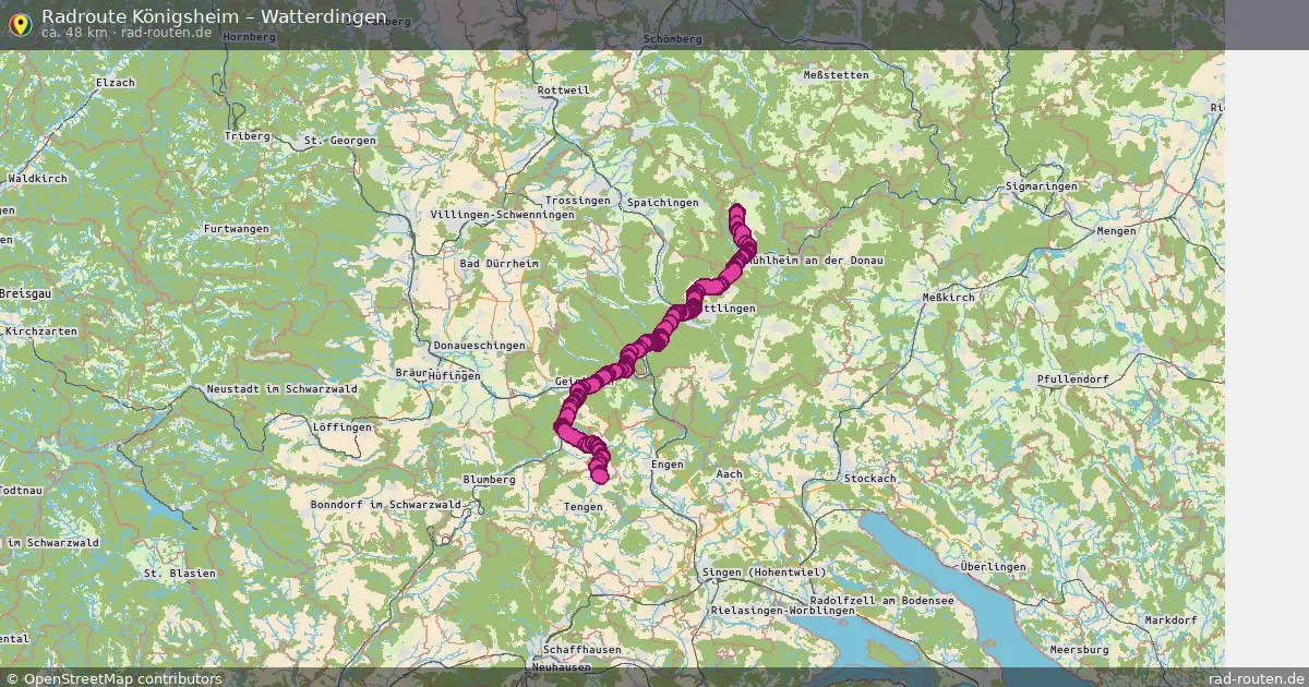 Radtour Königsheim – Watterdingen