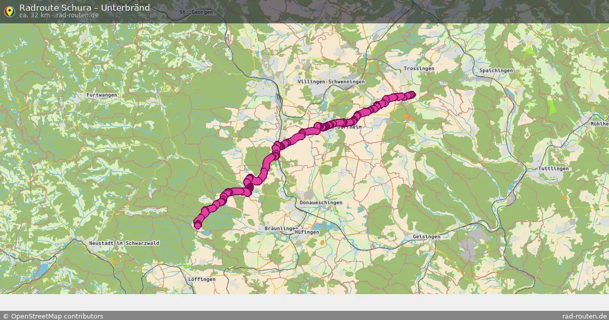 Radtour Schura – Unterbränd