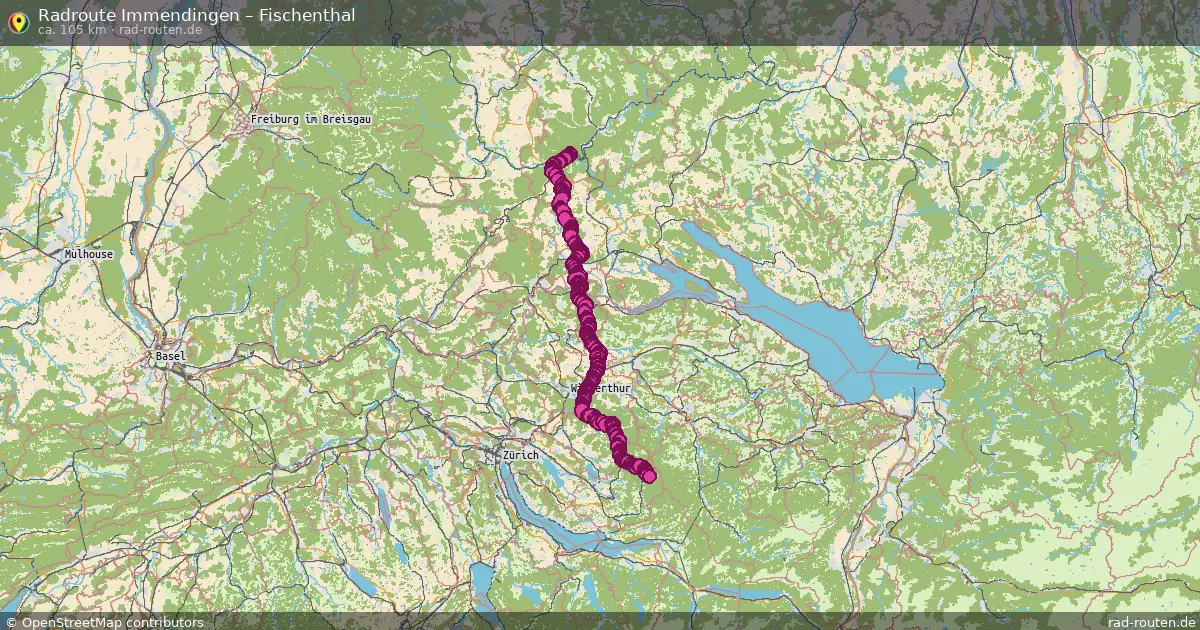 Radtour Immendingen – Fischenthal