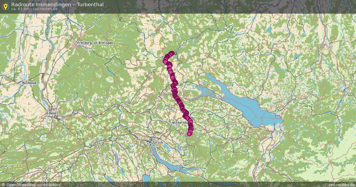 Radtour Immendingen – Turbenthal