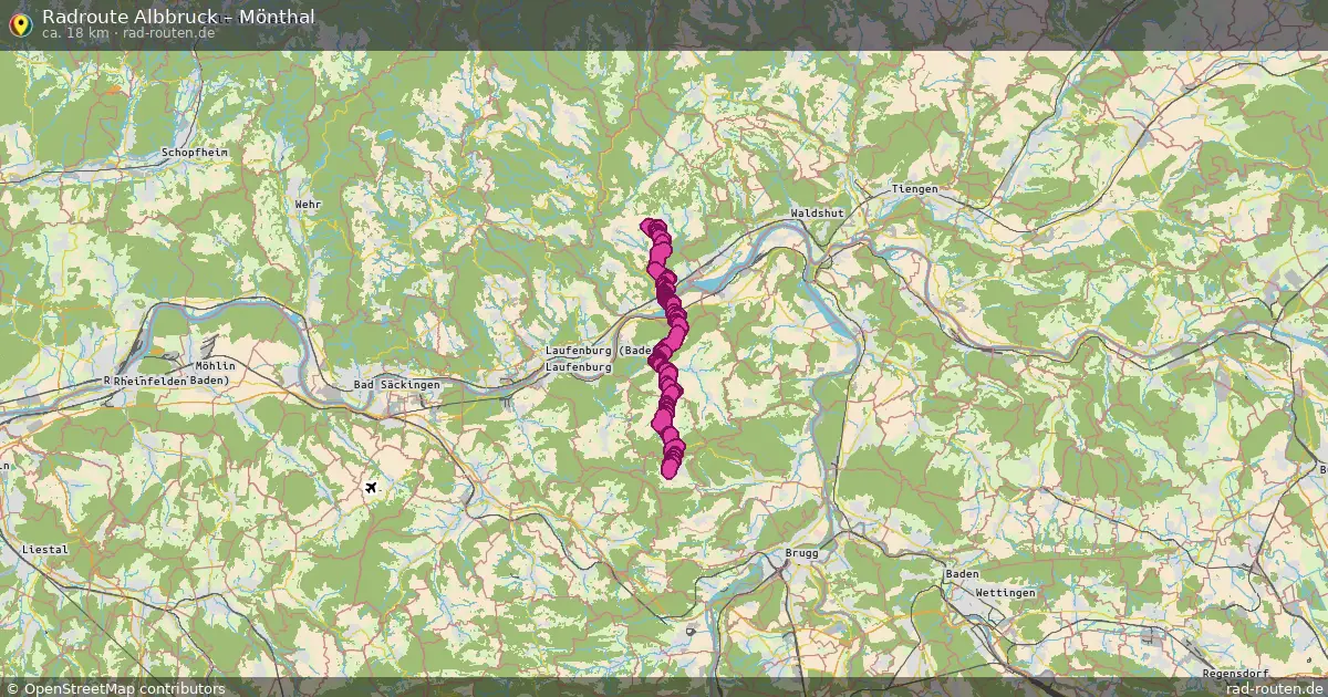 Radtour Albbruck – Mönthal