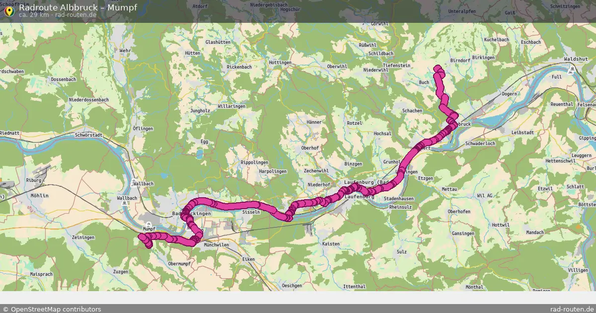 Radtour Albbruck – Mumpf