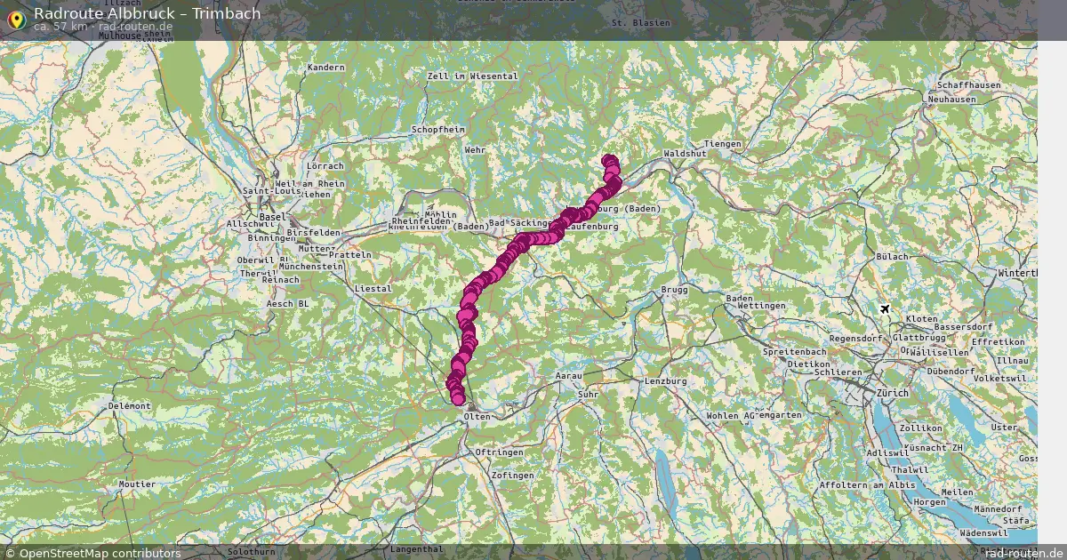 Radtour Albbruck – Trimbach