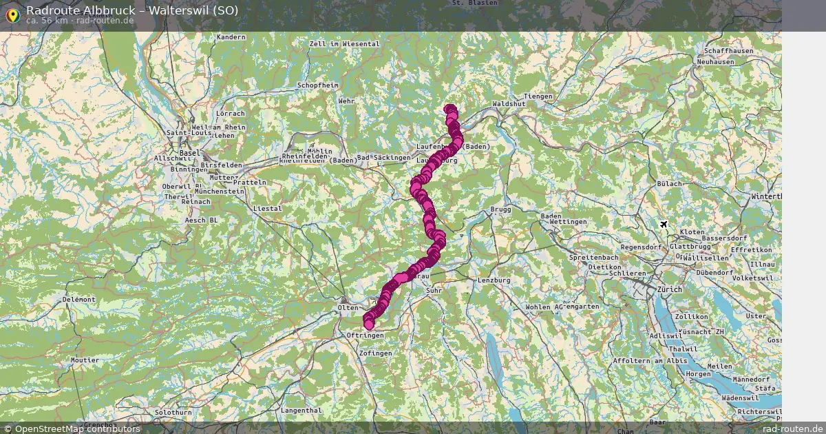 Radtour Albbruck – Walterswil (So)