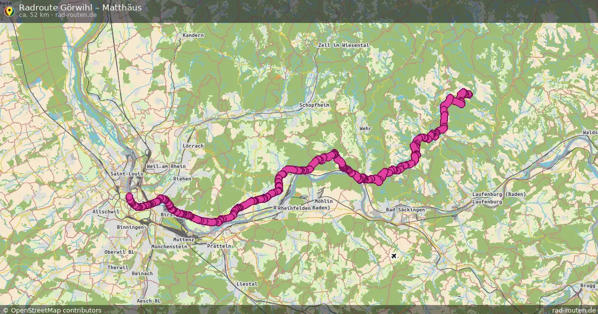 Radtour Görwihl – Matthäus