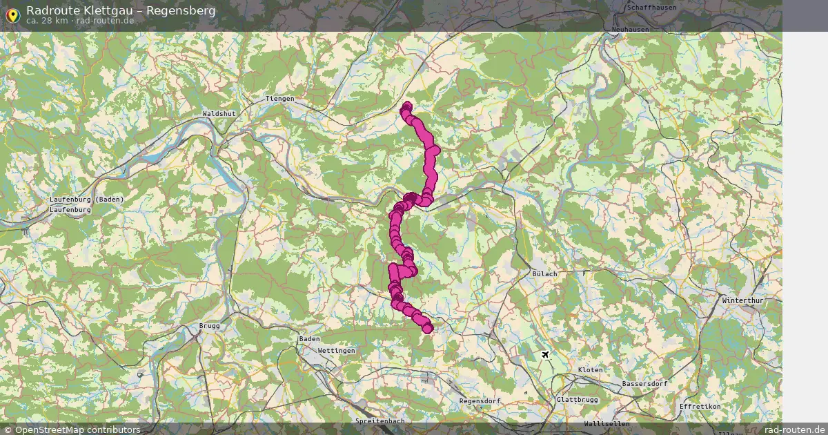 Radtour Klettgau – Regensberg