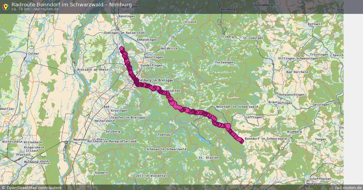 Radtour Bonndorf Im Schwarzwald – Nimburg