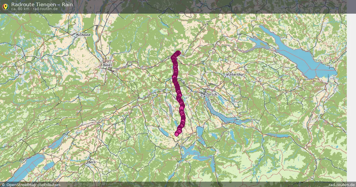 Radtour Tiengen – Rain