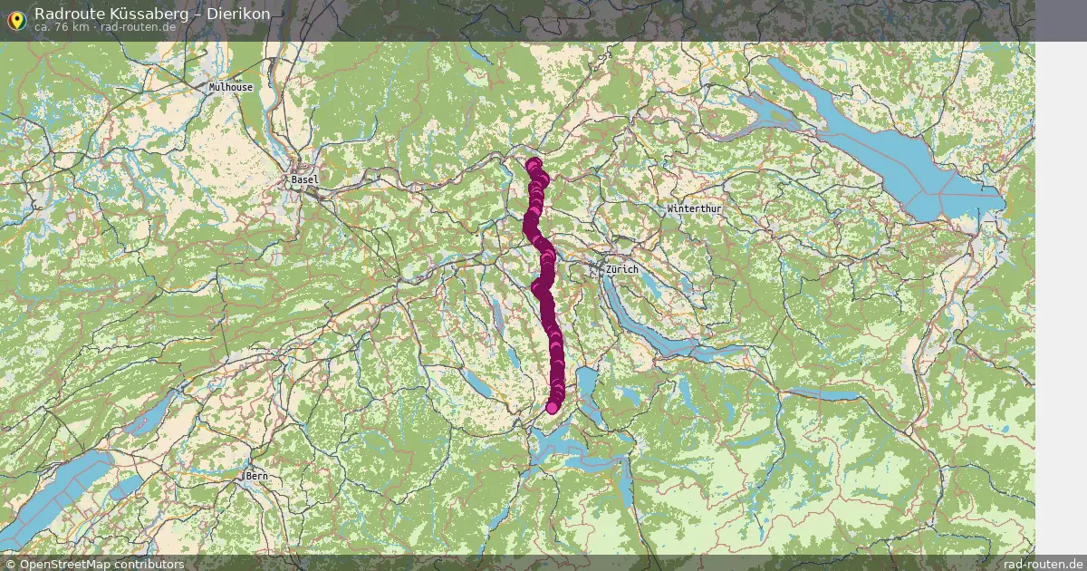 Radtour Küssaberg – Dierikon