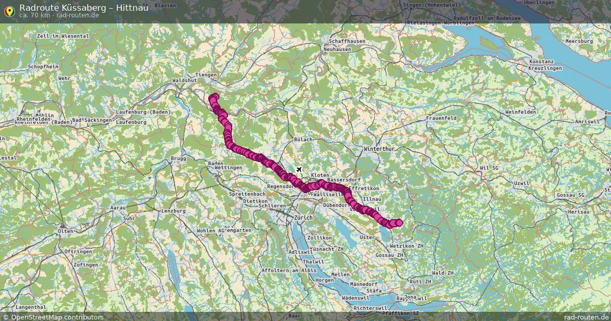 Radtour Küssaberg – Hittnau