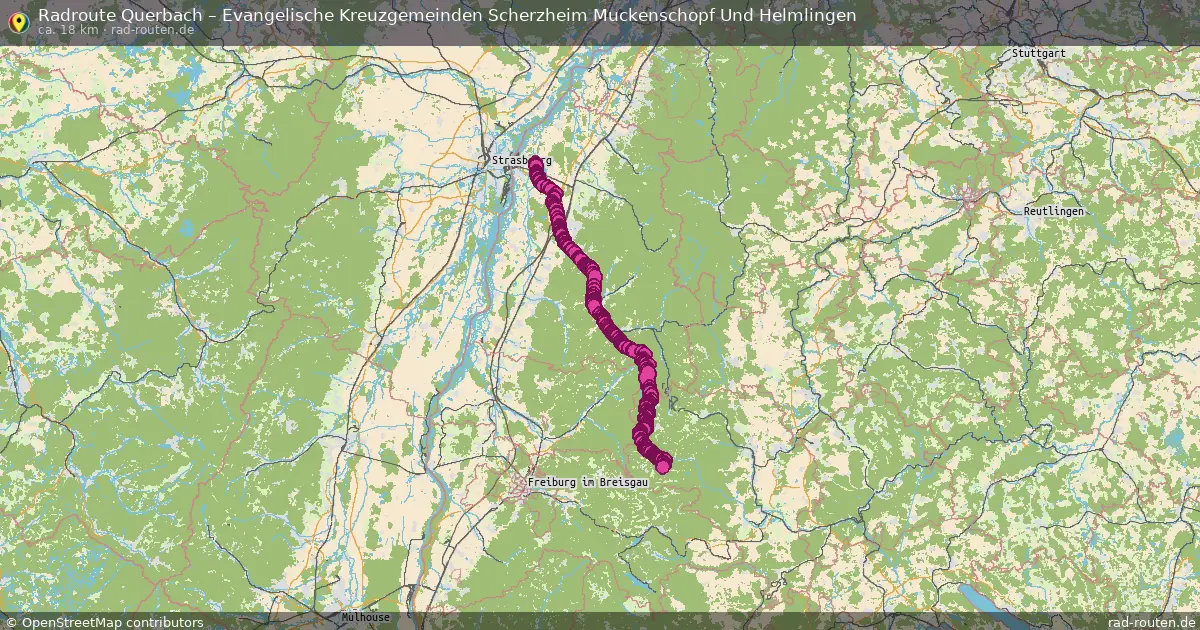 Radtour Querbach – Evangelische Kreuzgemeinden Scherzheim Muckenschopf Und Helmlingen