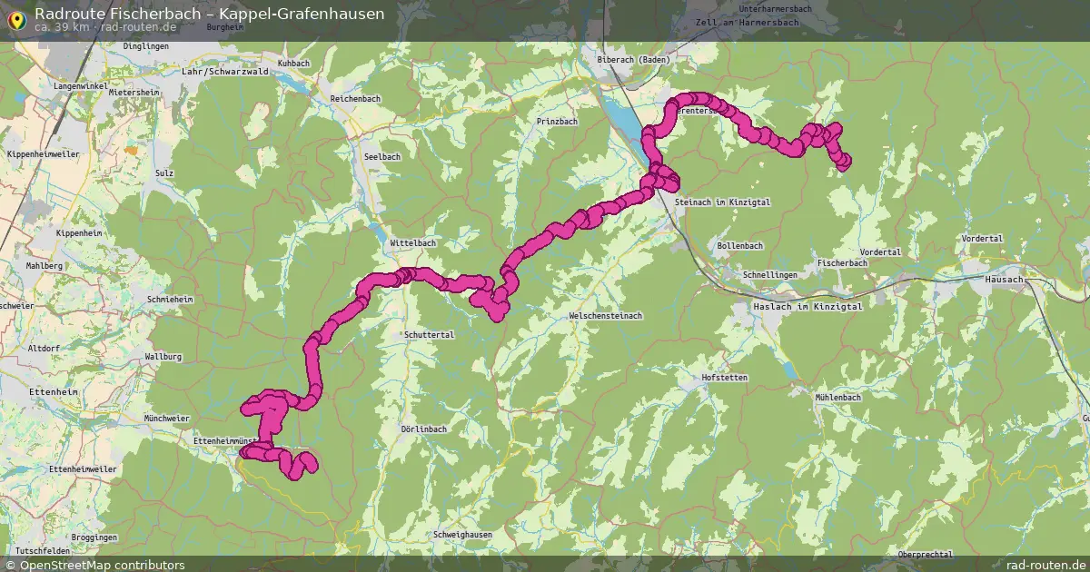 Radtour Fischerbach – Kappel-Grafenhausen