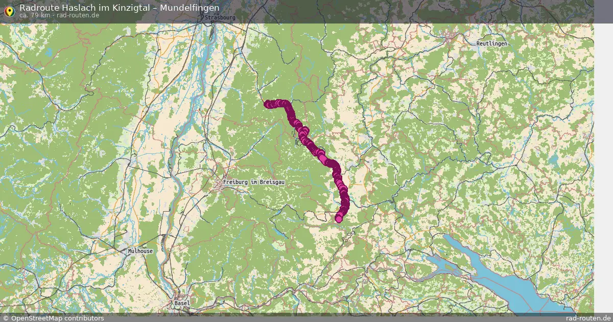 Radtour Haslach Im Kinzigtal – Mundelfingen