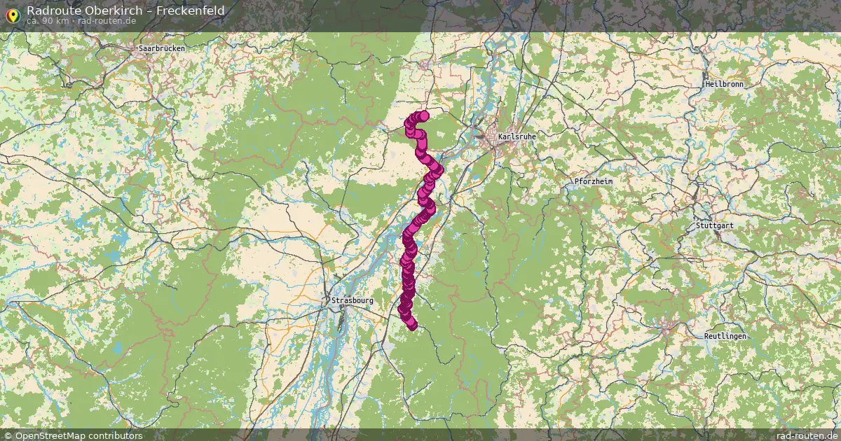 Radtour Oberkirch – Freckenfeld