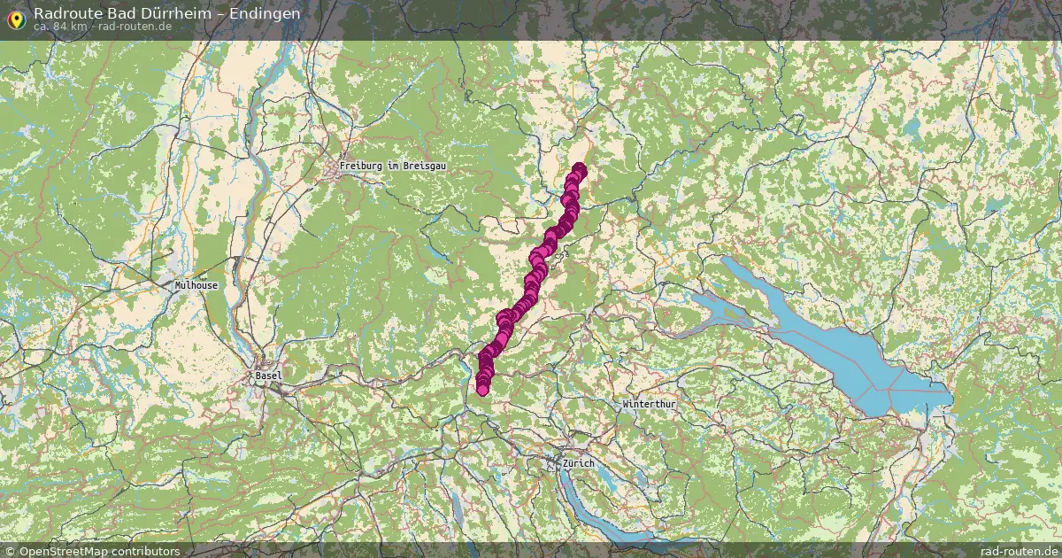 Radtour Bad Dürrheim – Endingen