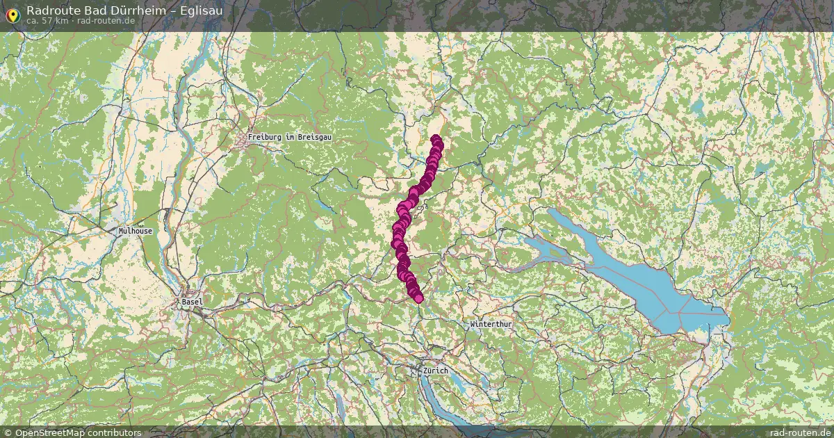 Radtour Bad Dürrheim – Eglisau