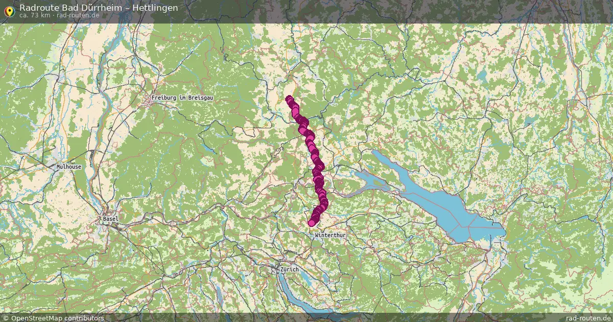 Radtour Bad Dürrheim – Hettlingen