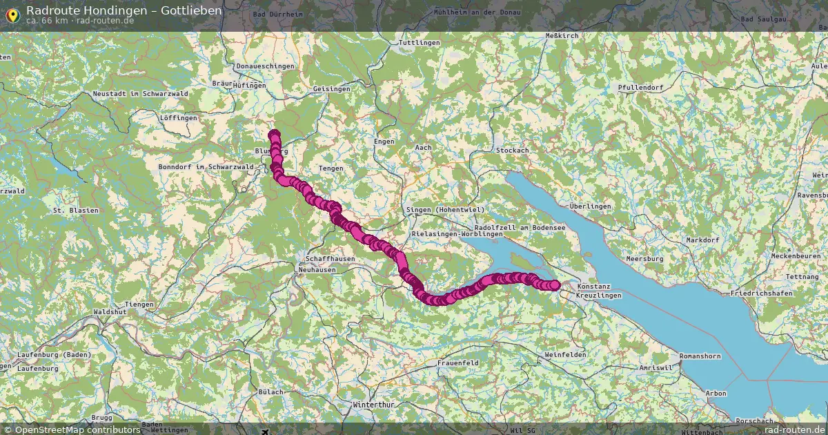 Radtour Hondingen – Gottlieben