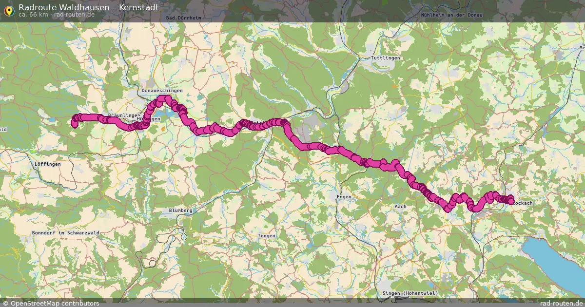 Radtour Waldhausen – Kernstadt