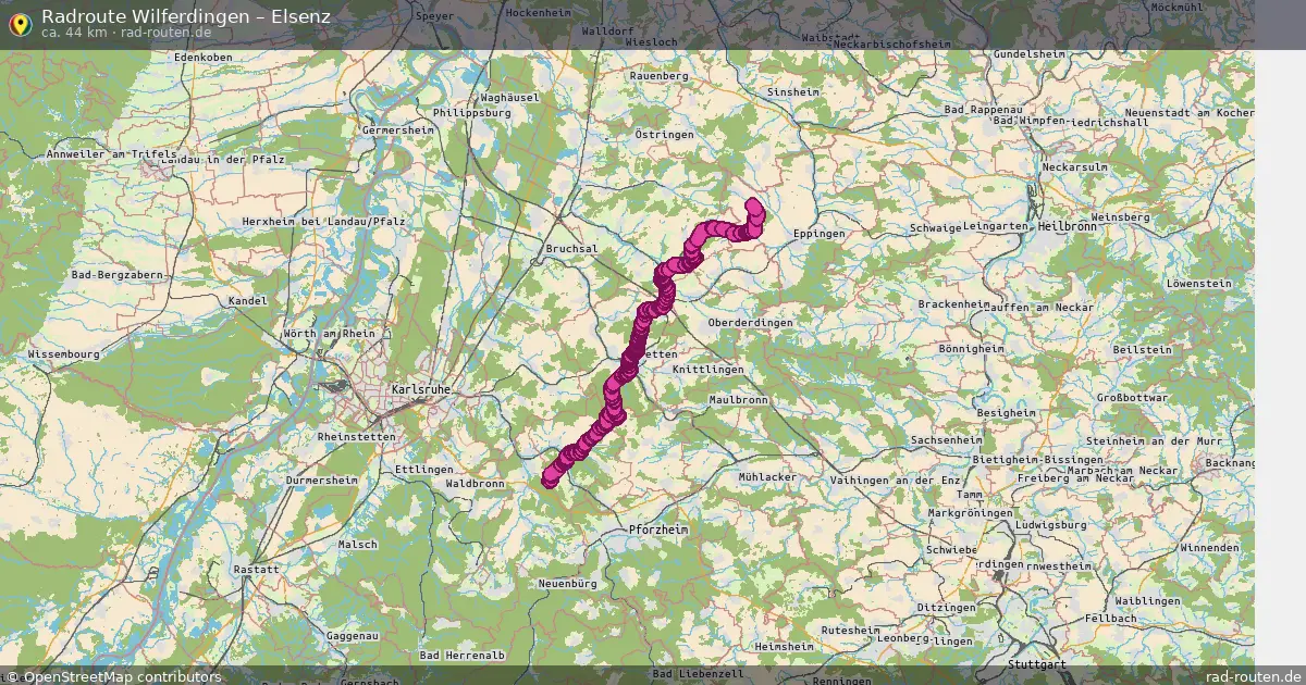 Radtour Wilferdingen – Elsenz