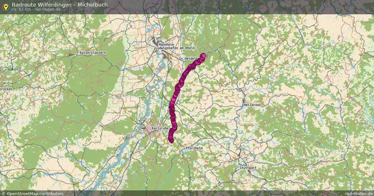 Radtour Wilferdingen – Michelbuch