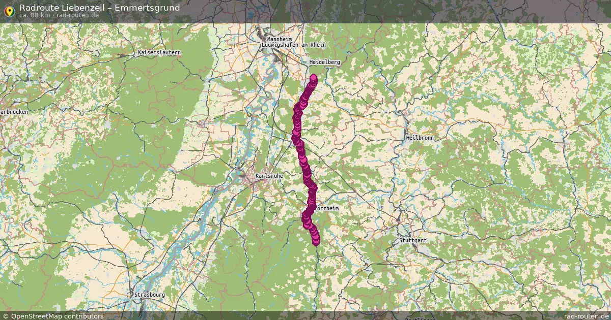 Radtour Liebenzell – Emmertsgrund