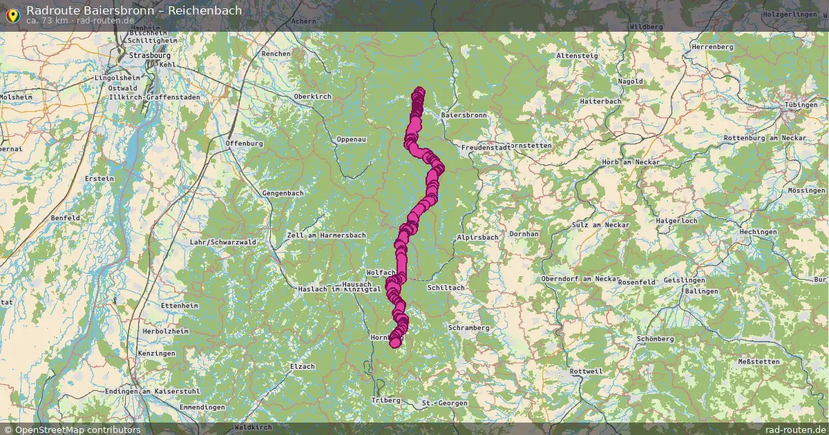 Radtour Baiersbronn – Reichenbach