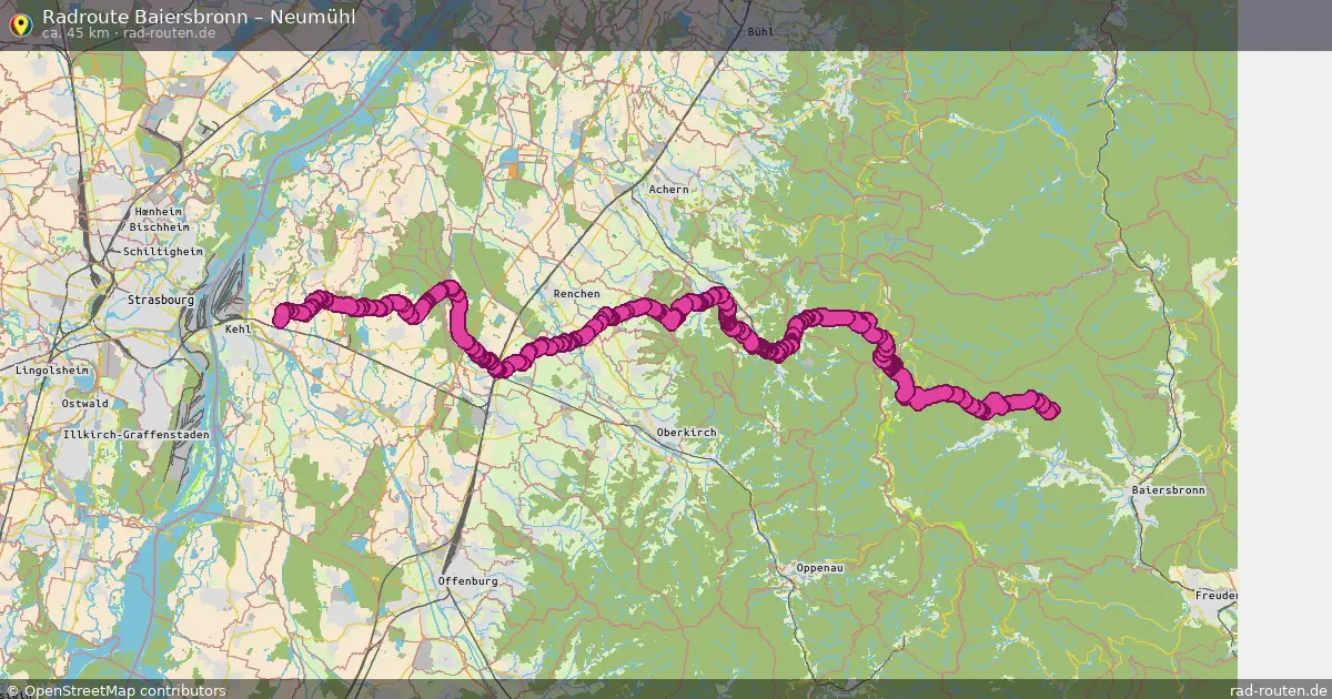 Radtour Baiersbronn – Neumühl