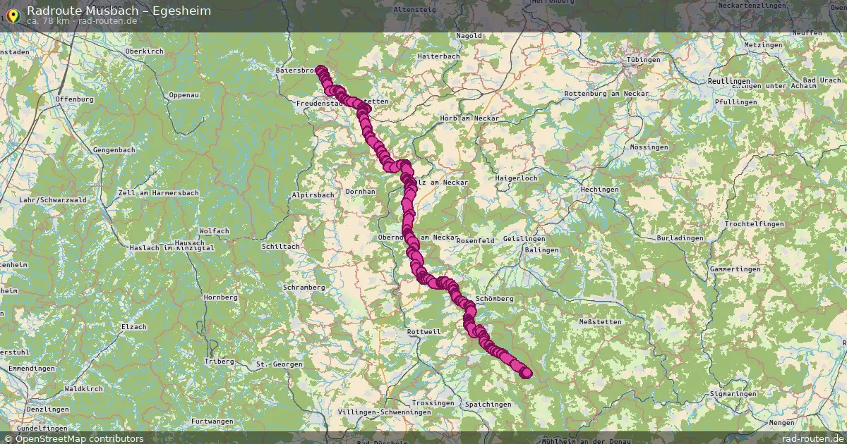 Radtour Musbach – Egesheim