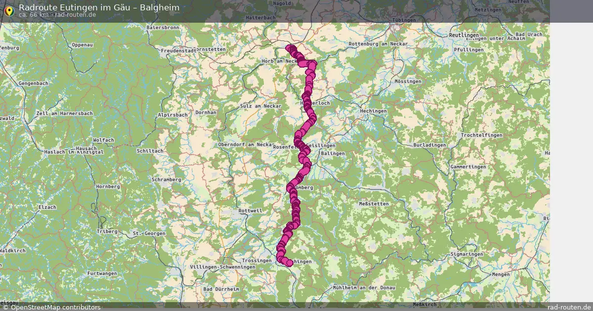 Radtour Eutingen Im Gäu – Balgheim