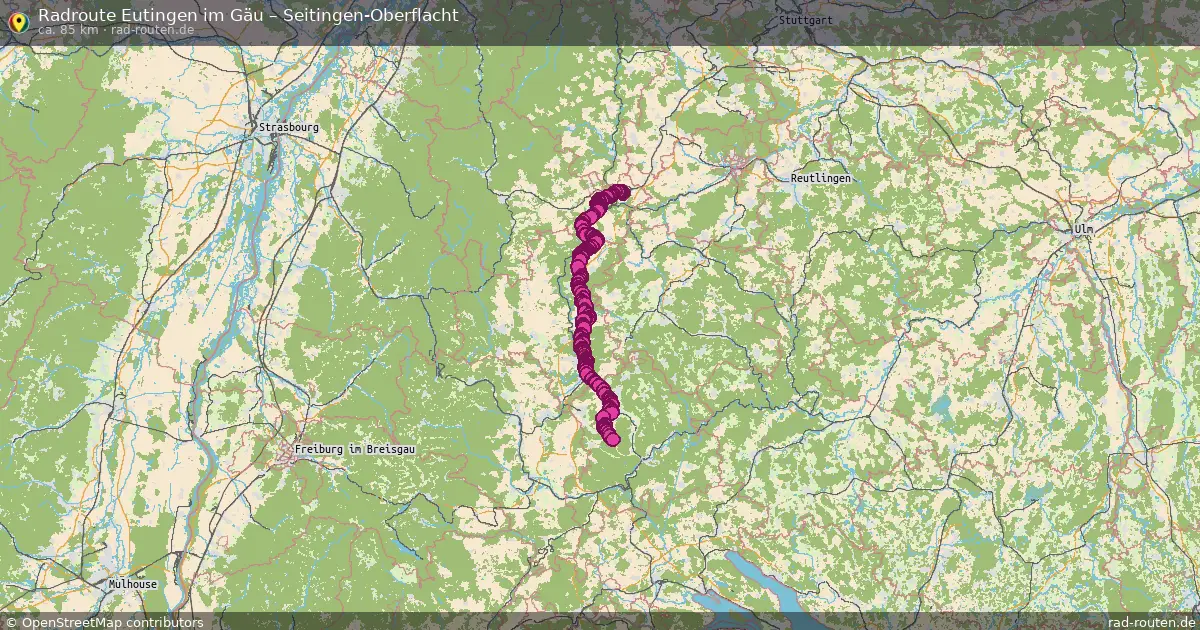 Radtour Eutingen Im Gäu – Seitingen-Oberflacht