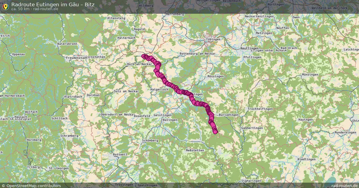Radtour Eutingen Im Gäu – Bitz