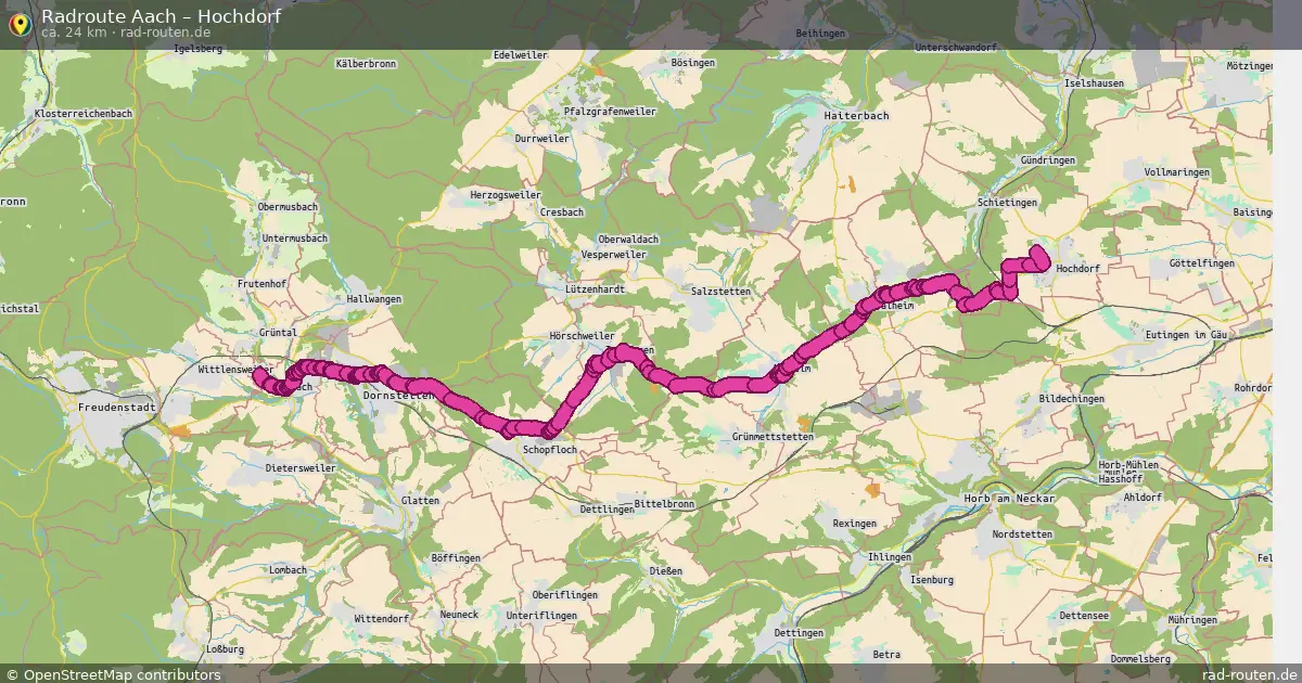 Radtour Aach – Hochdorf