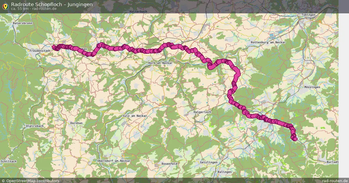 Radtour Schopfloch – Jungingen