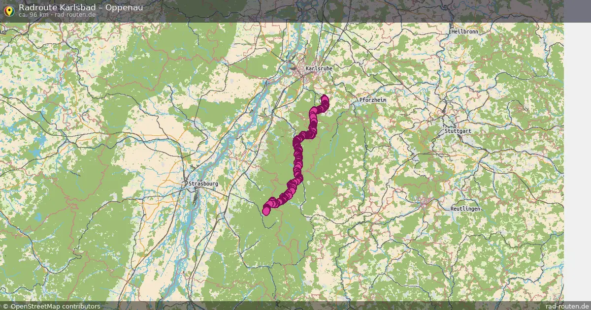Radtour Karlsbad – Oppenau