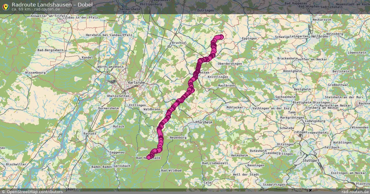 Radtour Landshausen – Dobel