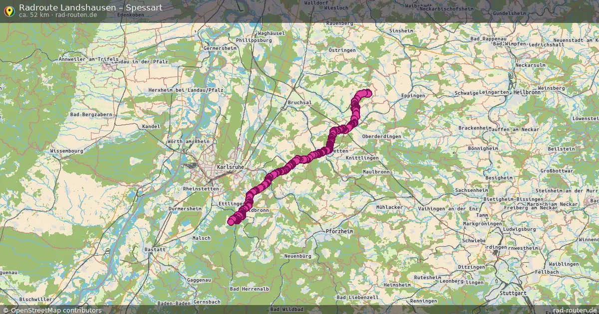 Radtour Landshausen – Spessart