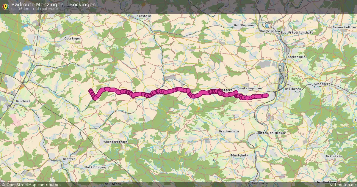 Radtour Menzingen – Böckingen