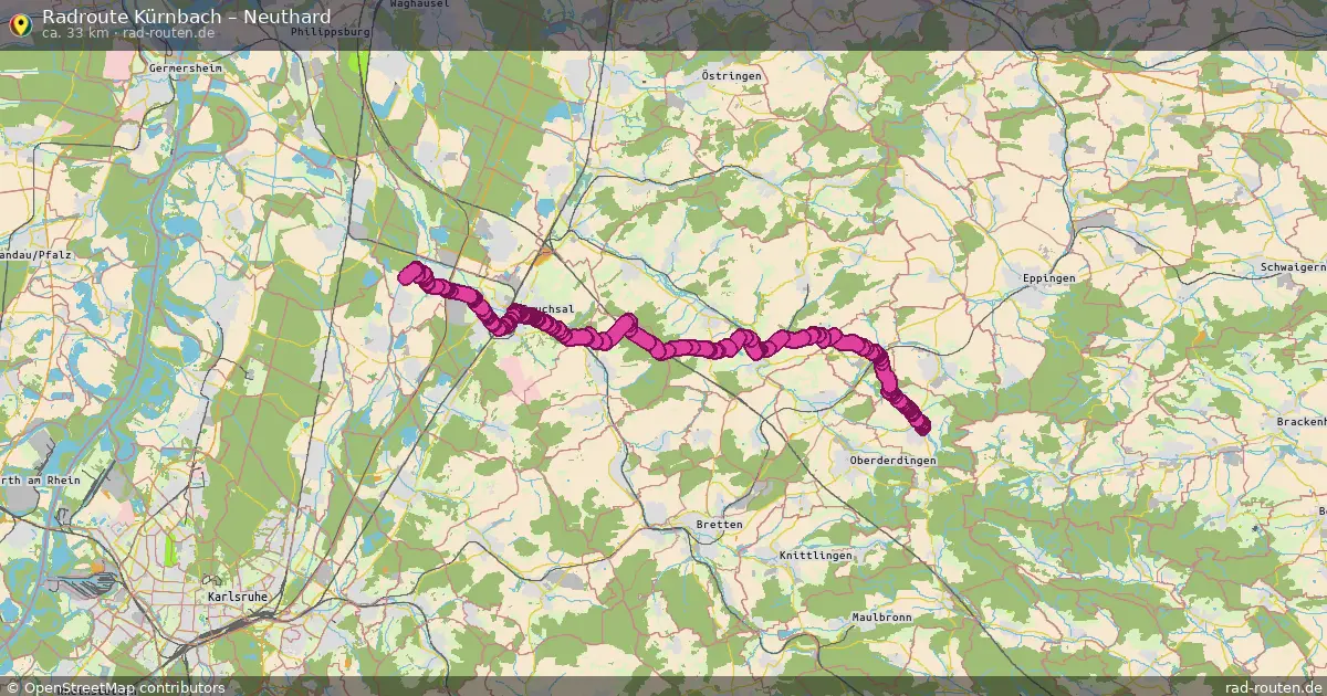 Radtour Kürnbach – Neuthard