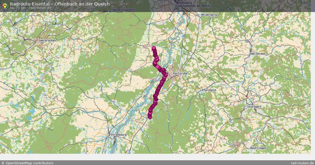 Radtour Eisental – Offenbach An Der Queich