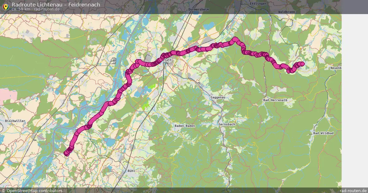 Radtour Lichtenau – Feldrennach