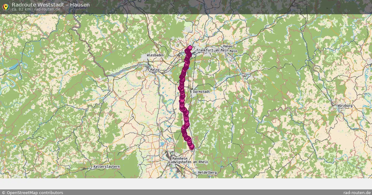 Radtour Weststadt – Hausen