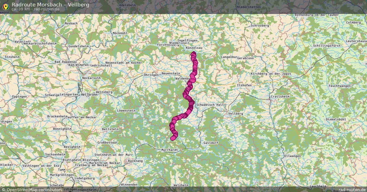 Radtour Morsbach – Bartenstein