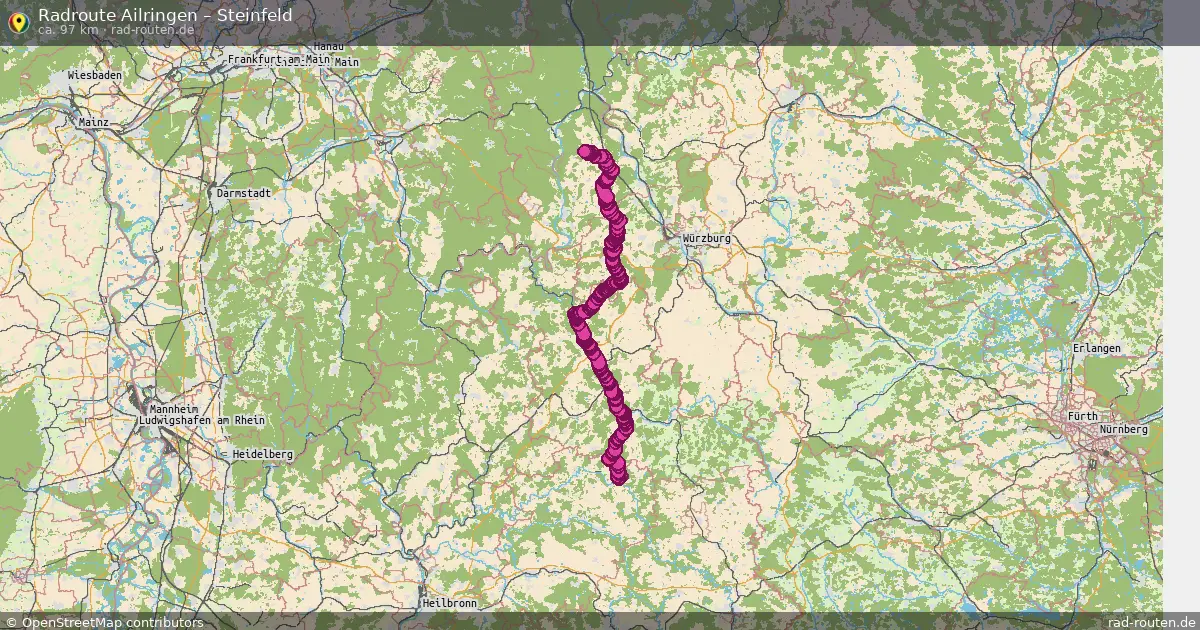 Radtour Ailringen – Steinfeld