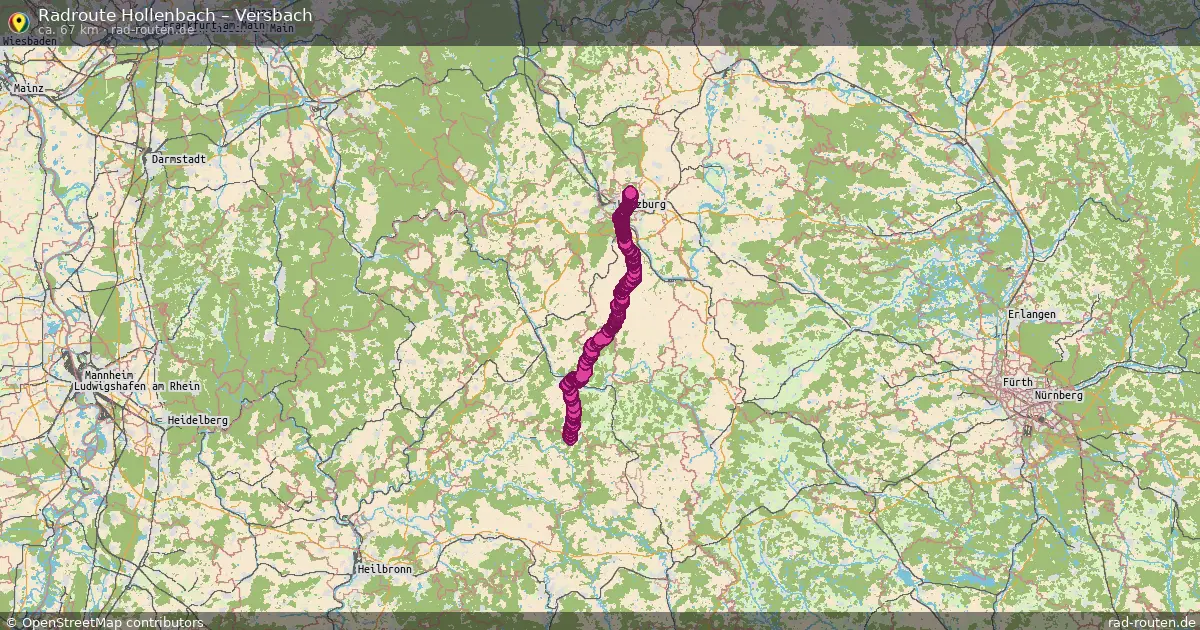 Radtour Hollenbach – Versbach